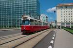 Wiener Linien SGP E2 Wagen 4037 am 23.06.22 in Wien