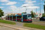 Wiener Linien Siemens ULF Wagen 617 am 24.06.22 in Wien