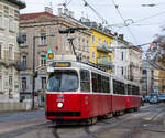 Wien 

E2 4046 + 1446 als Linie 60, Hietzing, 29.11.2022 