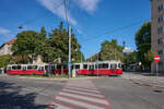 Seit Anfang September 2025 endete die Wiener Linie 33 an der Augasse.