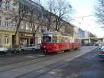 Strassenbahn Type E1 in Wien am 19.02.2006