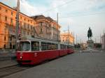 Wien Wiener Linien SL 71 (E2 4081 (SGP 1988)) I, Innere Stadt, Schwarzenbergplatz am 5.