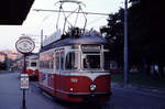 Wien Wiener Stadtwerke-Verkehrsbetriebe (WVB) SL 33 (L4 550 (SGP 1961)) I, Innere Stadt, Franz-Josefs-Kai / Stadtbahn Schottenring am 17.