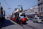 Wien Wiener Stadtwerke-Verkehrsbetriebe (WVB) SL 6 (E1 4815 (SGP 1974)) XI, Simmering, Simmeringer Hauptstraße / Grillgasse am 3. Mai 1976. - Scan eines Diapositivs. Kamera: Leica CL.