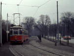 Wien Wiener Stadtwerke-Verkehrsbetriebe (WVB) SL H2 (L4 591 (SGP 1961)) II, Leopoldstadt, Rotundenallee am 31.