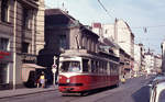 Wien Wiener Stadtwerke-Verkehrsbetriebe (WVB) SL 31/5 (E 4439 (Lohnerwerke 1963)) VIII, Josefstadt, Josefstädter Straße am 16.