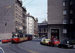 Wien Wiener Stadtwerke-Verkehrsbetriebe (WVB) SL 26 (E1 4783 (SGP 1972)) II, Leopoldstadt, Gredlerstraße am 2.