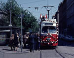 Wien Wiener Stadtwerke-Verkehrsbetriebe (WVB) SL 62 (E1 4518 (Lohnerwerke 1973)) I, Innere Stadt, Kärntner Ring / Kärntner Straße am 1.