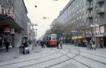 Wien Wiener Stadtwerke-Verkehrsbetriebe (WVB) SL 6/ (T2 434 (Lohnerwerke 1956; Umbau aus T 434)) X, Favoriten, Quellenstraße / Favoritenstraße am 2.