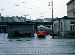 Wien Wiener Stadtwerke-Verkehrsbetriebe (WVB) Allerheiligen-Verkehr 1976: SL 29Z (L4 610 (SGP 1962)) XX, Brigittenau, Bahnhof Brigittenau / Wexstraße am 31.