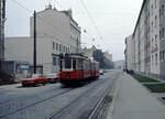 Wien Wiener Stadtwerke-Verkehrsbetriebe (WVB) SL 31/5 (M 4118 (Lohnerwerke 1929)) XXI, Floridsdorf, Schöpfleuthnerstrasse am 2.