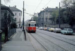 Wien Wiener Stadtwerke-Verkehrsbetriebe (WVB) SL 132 (F 713 (SGP 1963)) XXI, Floridsdorf, Schöpfleuthnergasse / Leopold-Ferstl-Gasse am 2.