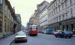 Wien WVB SL 31/5 (F 715) Laudongasse im Juli 1977.