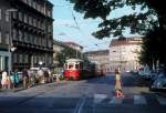 Wien WVB SL 43 (L 523) Lazarettgasse / Grtel im Juli 1977.