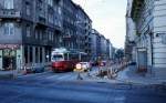 Wien WVB SL 44 (E 4620) Alser Strasse / Hernalser Grtel im Juli 1977.