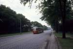 Wien WVB SL 132 (F 719) Obere Augartenstrasse im Juli 1977.