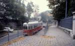 Wien WVB SL G2/ (E1 4478) Hohe Warte im Oktober 1978.