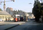 Wien WVB SL 58 (E 4425) Hietzinger Hauptstrasse / Kupelwiesergasse / Feldmhlgasse im Oktober 1978.