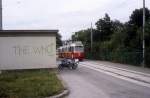 Wien WVB SL 60 (E2 4042) Rodaun (Endstation) im Juli 1992.