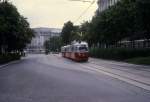 Wien WVB SL 43 (E1 4862) Universittsstrasse im August 1994.