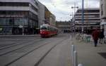 Wien Wiener Linien SL 26 (E1 4788) Floridsdorf, Schlosshofer Strasse / Franz-Jonas-Platz am 18. Mrz 2000.