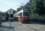 Wien WL SL 60 (E2 4052 + c5 1452) Rodaun im Juli 2005.