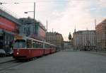 Wien Wiener Linien SL D (E2 4027) Schwarzenbergplatz am 5.