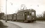 Wien - Wir sind in Februar 1962, der TW N1 2726 mit zwei BW hat Hietzing vor fnf Minuten verlassen und ist nach Mauer unterwegs.
Foto : J.J. Barbieux.