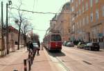 Wien Wiener Linien SL D (E2 4024) Prinz-Eugen-Strasse / Schloss Belvedere am 21. März 2009.