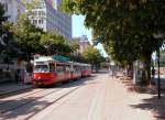 Wien Wiener Linien SL 1 (E1 4826) Franz-Josefs-Kai / U Schottenring am 3. Mai 2009.