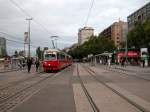 Wien Wiener Linien SL 1 (E1 4833) Schwedenplatz am 6.