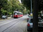 Wien Wiener Linien SL 41 (E2 4018) Pötzleinsdorfer Strasse am 5. August 2010.