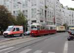 Wien Wiener Linien SL 37 (E 4865) Döblinger Hauptstrasse / Glatzgasse am 10.