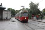 Wien Wiener Linien SL 18 (E2 4308) U-Bahnhof Margaretengürtel am 11. Juli 2014.