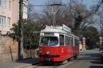 E1 4855, Geweygasse, Endstelle Hohe Warte.(21.03.2015)