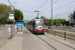 Wien WL SL 6 (B 620) Simmeringer Hauptstrasse / Zentralfriedhof 2. Tor am 1. Mai 2015.