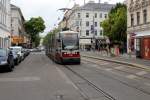 Wien WL SL 31 (B 695) Klosterneuburger Strasse / Wolfsaugasse am 2. Mai 2015.