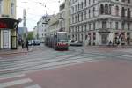 Wien WL SL 33 (A 2) Jägerstrasse / Wallensteinplatz am 2. Mai 2015.