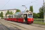 Wien Wiener Linien SL 67 (E2 4093 + c5 1493) Otto-Probst-Platz am 30. April 2015.