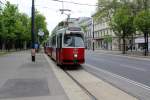 Wien Wiener Linien SL D (E2 4032 + c5 1432) Parkring am 1.