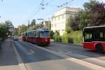 Wien Wiener Linien SL 60 (E2 4057 + c5 1457) Hofwiesengasse am 2.