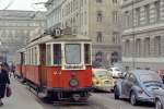 Wien WVB SL D (M 4141 (Simmeringer Waggonfabrik 1929) + m3) Wipplingerstraße am 1.