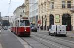 Wien WL SL 71 (E2 4092 + c5 1492) Rennweg am 12. Oktober 2015.