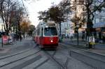 Wien Wiener Linien SL 1 (E2 4003) Franz-Josefs-Kai / Schottenring am 12. Oktober 2015.