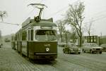 Wien Wiener Verkehrsbetriebe Allerheiligenverkehr 1975: E1 4479 (Lohner 1968, 2009 an die Verkehrsbetriebe in Krakau) als SL 22 Simmeringer Hauptstraße am 1.