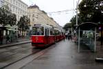 Wien Wiener Linien SL 6 (c5 1499) Hst. Margaretengürtel / Arbeitergasse am 15. Oktober 2015.