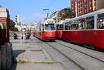 Wien Wiener Linien SL 6 (E2 4093) Mariahilfer Gürtel am 12. Oktober 2015.