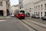 Wien Wiener Linien SL 33 (E1 4740) Florianigasse am 16. Februar 2016.