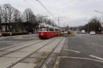 Wien Wiener Linien SL 67 (E2 4096 (SGP 1990) + c5 1496 (Rotax 1988) Neilreichgasse / Wienerfeldgasse am 15.
