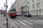 Wien Wiener Linien SL D (E2 4022 (SGP 1979) + c5 1422 (Rotax 1978) Prinz-Eugen-Straße (Hst.